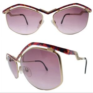 Gorgeous Cazal Sunglasses Circa 1980’s, Unisex, Made in Germany